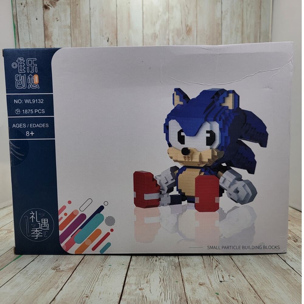 New Box Set Mini Bricks Gift Season WL9132: Sonic Genre